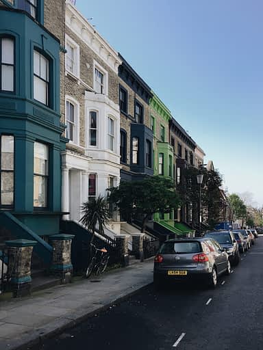 Um bairro residencial para se hospedar em Londres